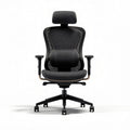 Ergonomic office chair with breathable mesh fabric and adjustable headrest 60 x 60 x 120cm